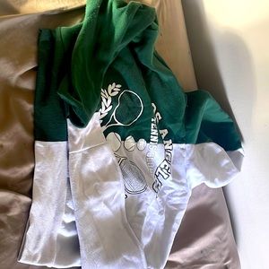 Orange Kiss XL Los Angeles Tennis Club Cropped Zip